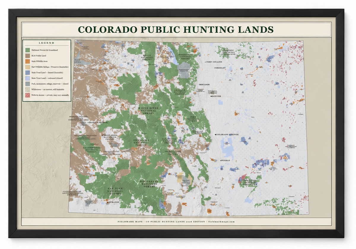 Colorado Public Hunting Lands Map (2026 Edition)