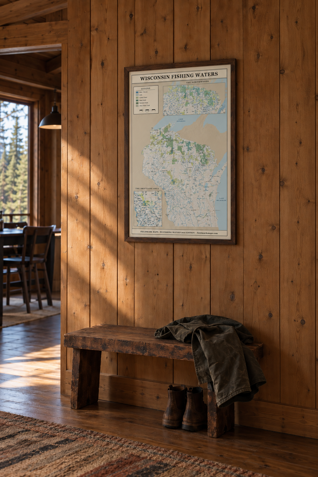 Wisconsin Fishing Waters Map (2026 Edition)