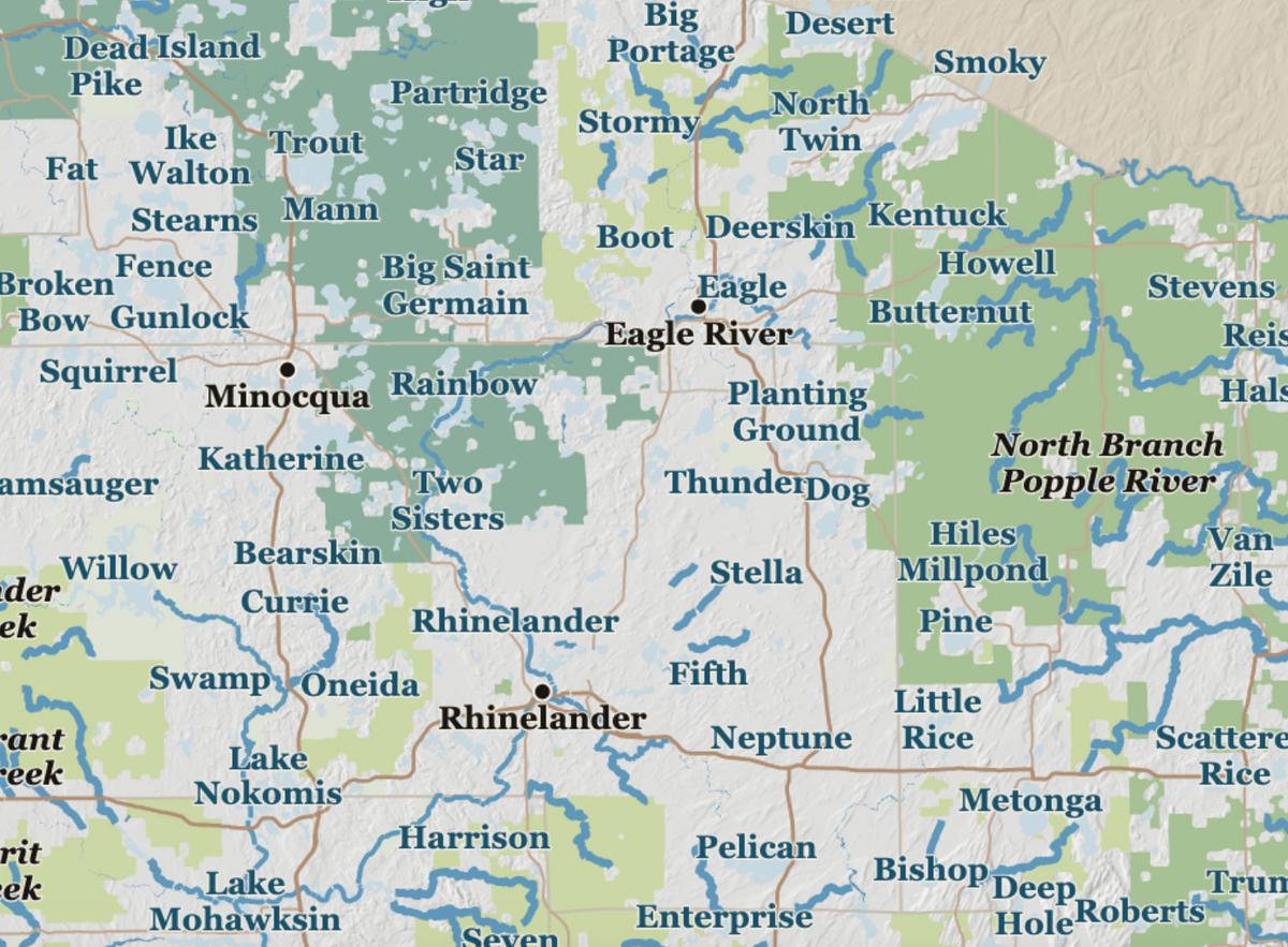 Wisconsin Fishing Waters Map (2026 Edition)