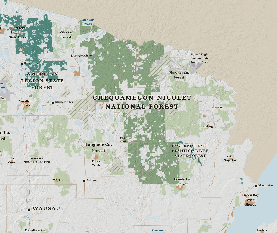 Wisconsin Public Hunting Lands Map (2026 Edition)