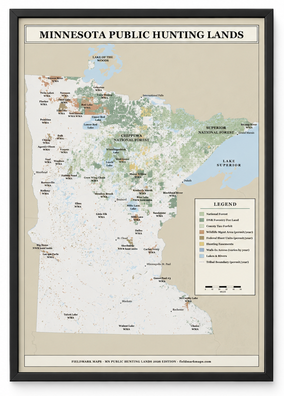 Minnesota Public Hunting Lands Map (2026 Edition)