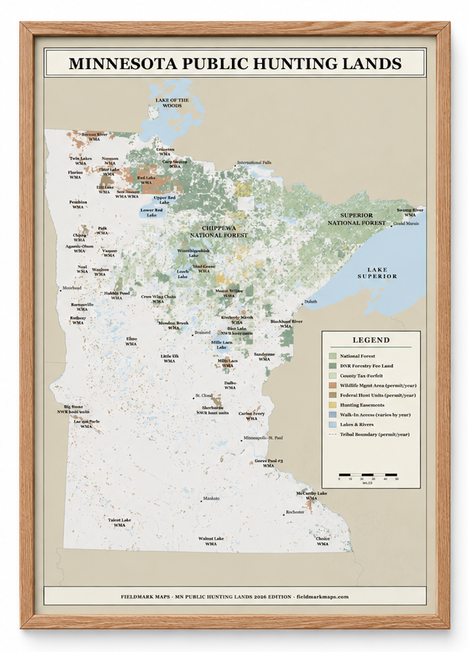 Minnesota Public Hunting Lands Map (2026 Edition)