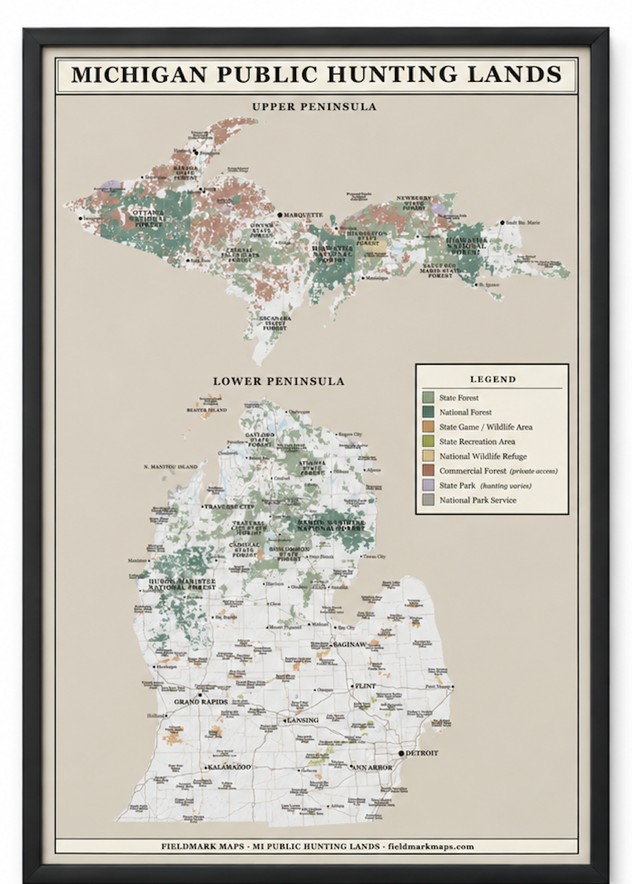 Michigan Public Hunting Lands Map (2026 Edition)