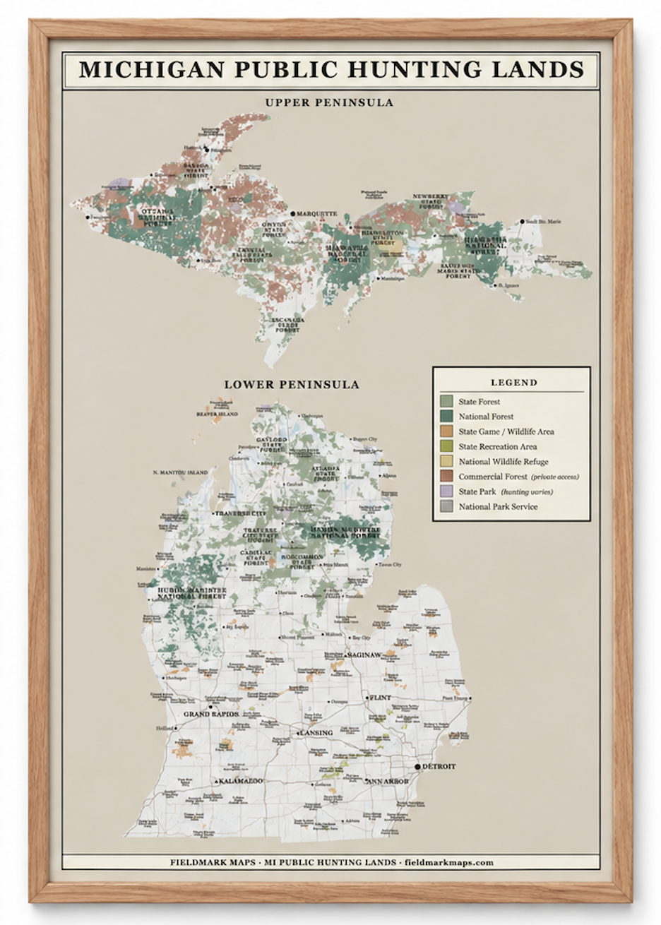 Michigan Public Hunting Lands Map (2026 Edition)