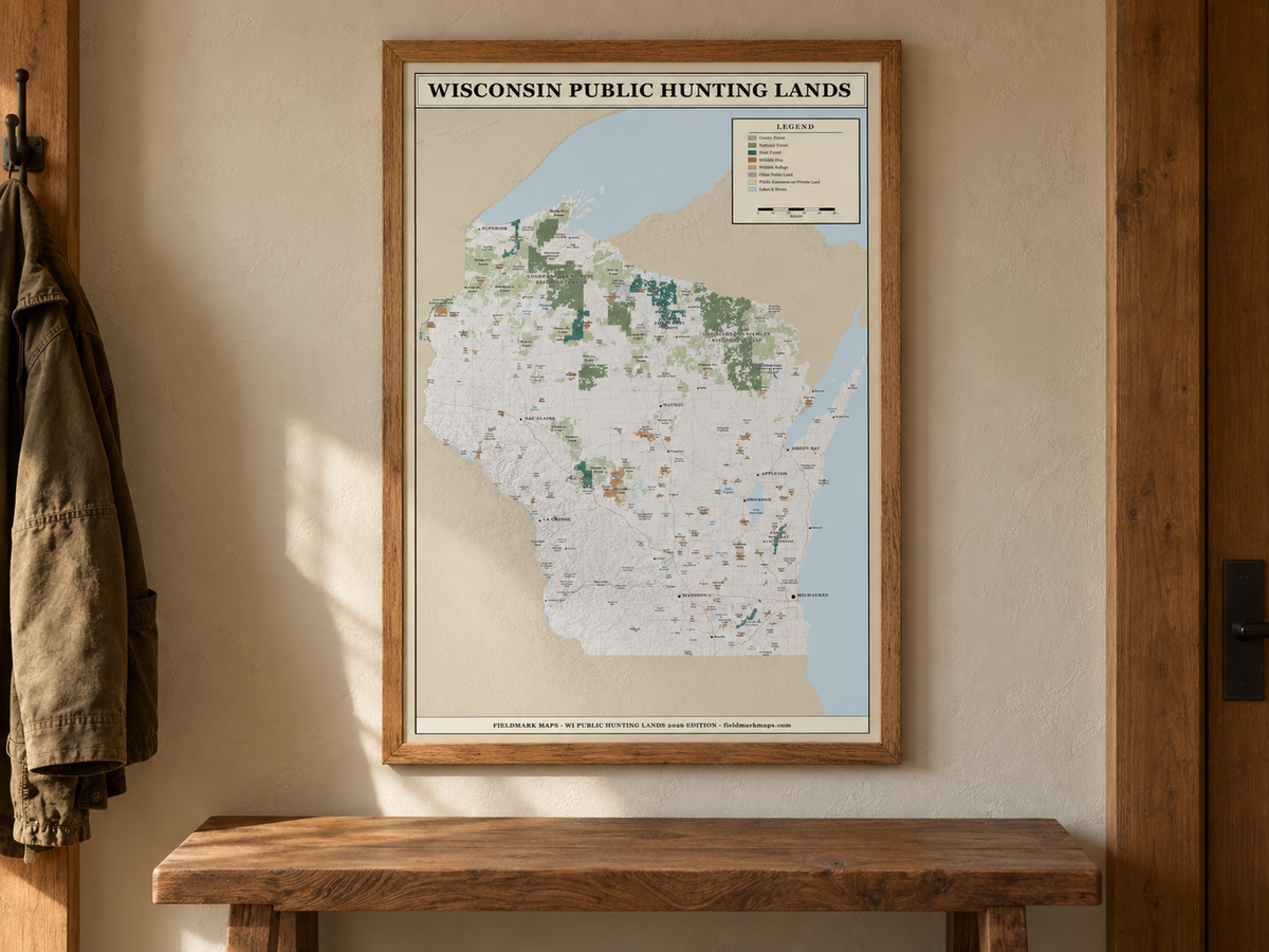Wisconsin Public Hunting Lands Map (2026 Edition)