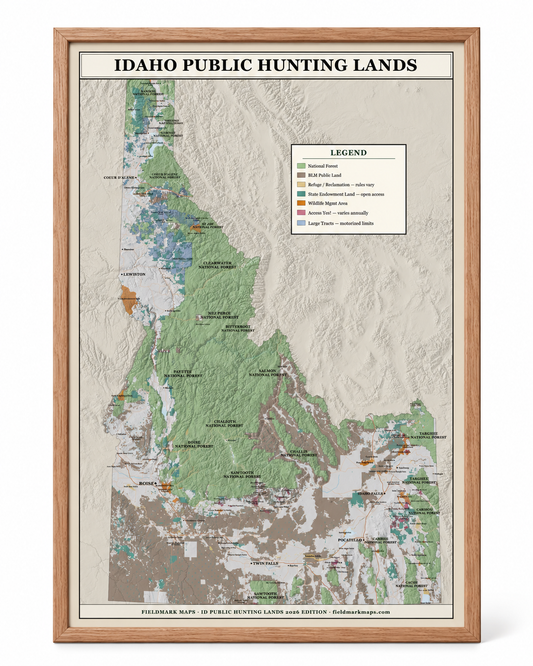 Idaho Public Hunting Lands Map (2026 Edition)